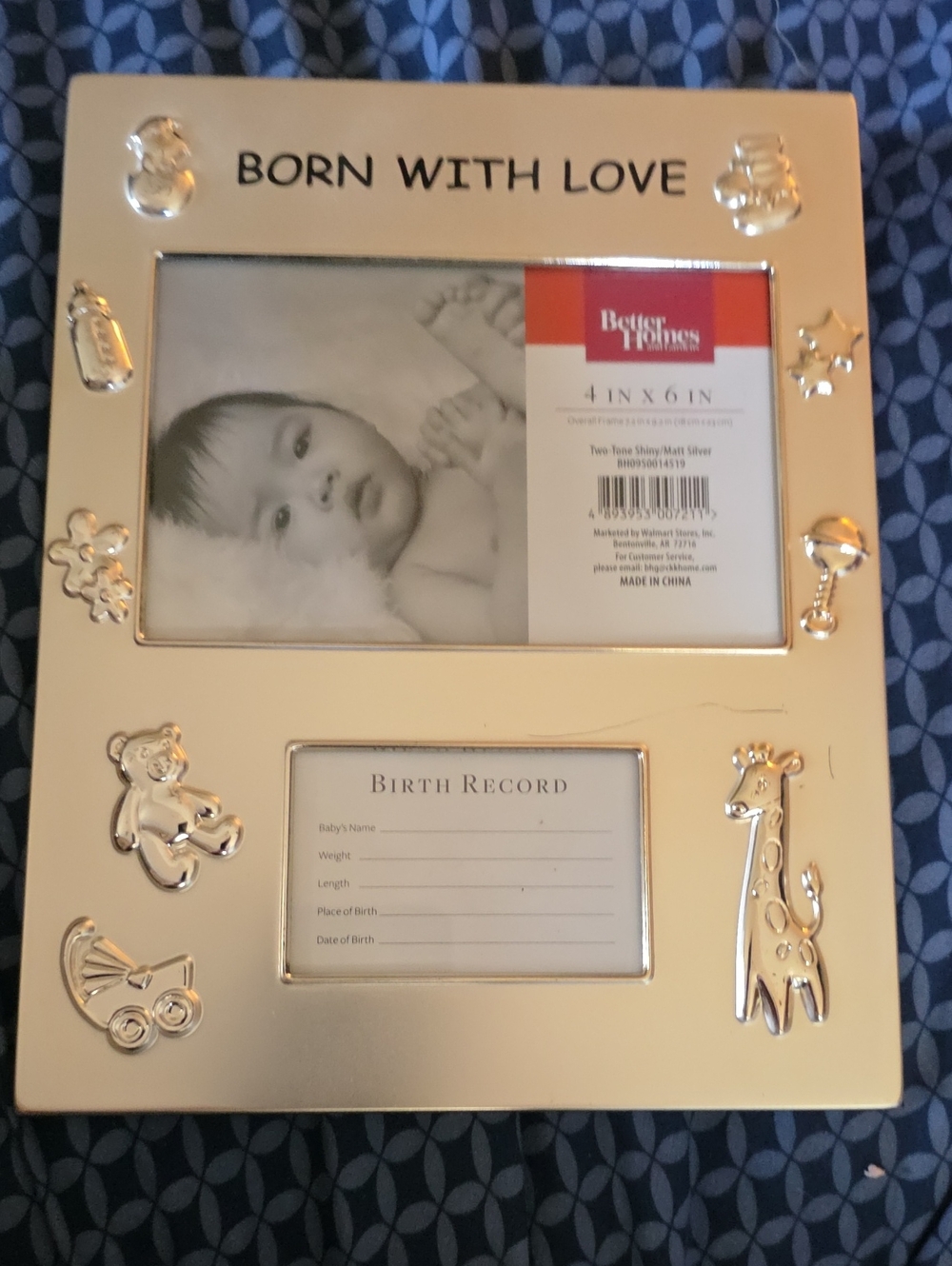 Better Homes Silver Tone Frame